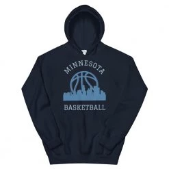 Fan Gear Nation Minnesota Timberwolves Basketball Pullover Hoodie Unisex Cotton/Polyester