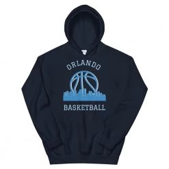 Fan Gear Nation Orlando Magic Basketball Pullover Hoodie Unisex Cotton/Polyester