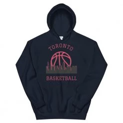 Fan Gear Nation Toronto Raptors Basketball Pullover Hoodie Unisex Cotton/Polyester