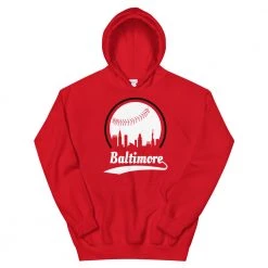 Fan Gear Nation Unisex Baltimore Orioles Baseball Hoodie
