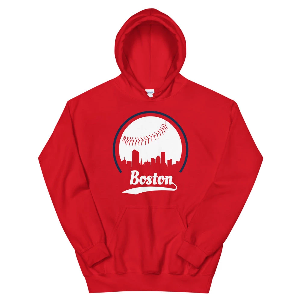Fan Gear Nation Unisex Boston Red Sox Baseball Hoodie 3 Fan Gear Nation Unisex Boston Red Sox Baseball Hoodie
