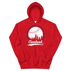 Fan Gear Nation Unisex Cleveland Indians Baseball Hoodie