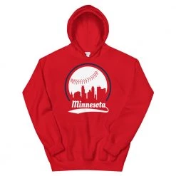 Fan Gear Nation Unisex Minnesota Twins Baseball Hoodie