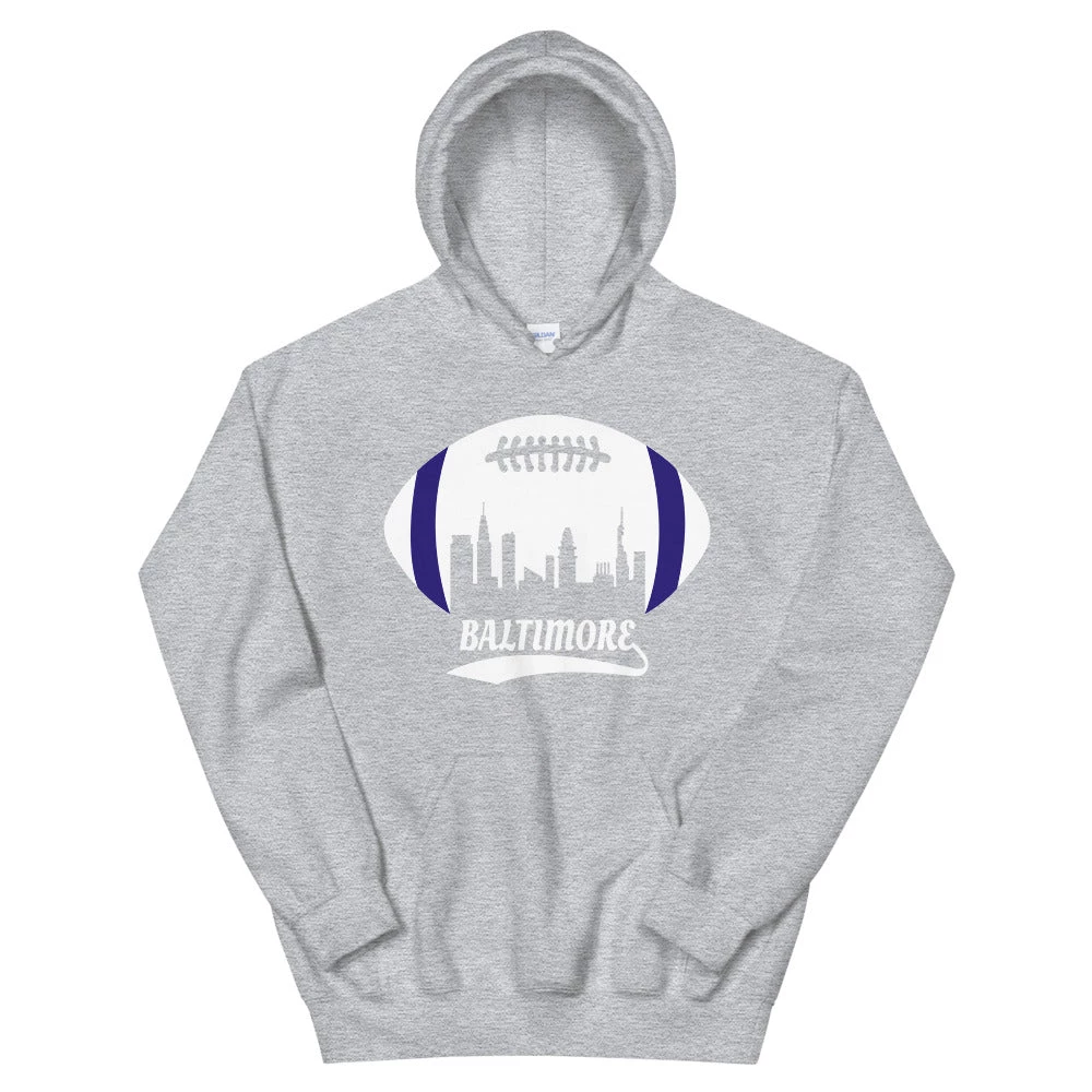 Fan Gear Nation Unisex Baltimore Ravens Football Pullover Hoodie 6 Fan Gear Nation Unisex Baltimore Ravens Football Pullover Hoodie