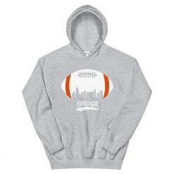 Fan Gear Nation Unisex Chicago Bears Football Pullover Hoodie