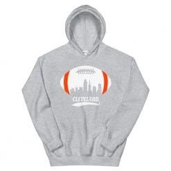 Fan Gear Nation Unisex Cleveland Browns Football Pullover Hoodie