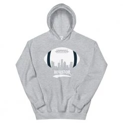 Fan Gear Nation Unisex Houston Texans Football Pullover Hoodie