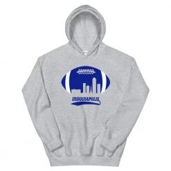 Fan Gear Nation Unisex Indianapolis Colts Football Pullover Hoodie