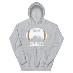 Fan Gear Nation Unisex New Orleans Saints Football Pullover Hoodie