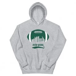 Fan Gear Nation Unisex New York Jets Football Pullover Hoodie