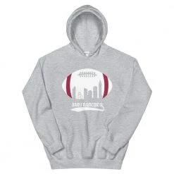 Fan Gear Nation Unisex San Francisco 49Ers Football Pullover Hoodie