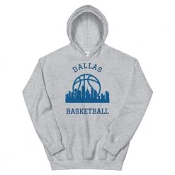 Fan Gear Nation Dallas Mavericks Basketball Pullover Hoodie Unisex Cotton/Polyester