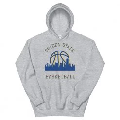 Fan Gear Nation Golden State Warriors Basketball Pullover Hoodie Unisex Cotton/Polyester