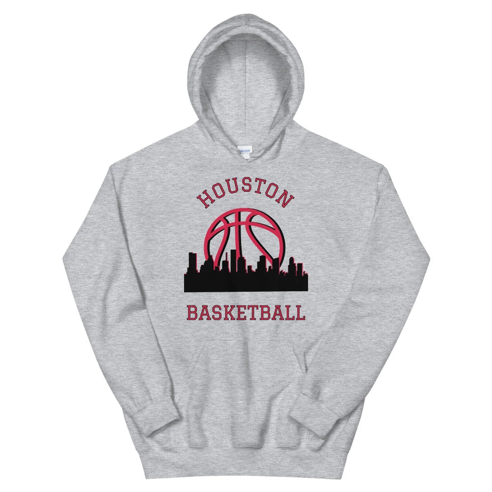 Fan Gear Nation Houston Rockets Basketball Pullover Hoodie Unisex Cotton/Polyester 7 Fan Gear Nation Houston Rockets Basketball Pullover Hoodie Unisex Cotton/Polyester