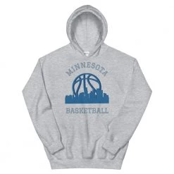 Fan Gear Nation Minnesota Timberwolves Basketball Pullover Hoodie Unisex Cotton/Polyester