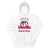 Fan Gear Nation Chicago Bulls Basketball Pullover Hoodie Unisex Cotton/Polyester