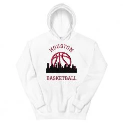 Fan Gear Nation Houston Rockets Basketball Pullover Hoodie Unisex Cotton/Polyester