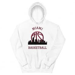 Fan Gear Nation Miami Heat Basketball Pullover Hoodie Unisex Cotton/Polyester