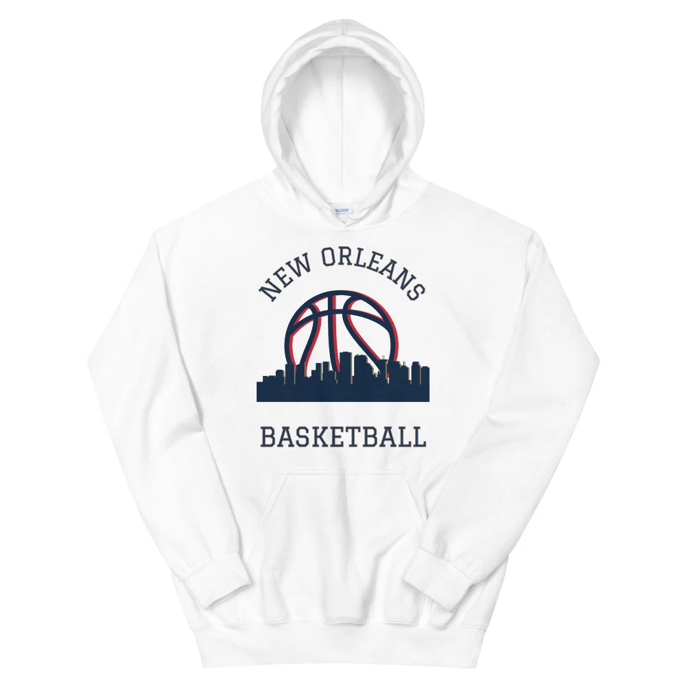 Fan Gear Nation New Orleans Pelicans Basketball Pullover Hoodie Unisex Cotton/Polyester 7 Fan Gear Nation New Orleans Pelicans Basketball Pullover Hoodie Unisex Cotton/Polyester