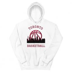 Fan Gear Nation Toronto Raptors Basketball Pullover Hoodie Unisex Cotton/Polyester