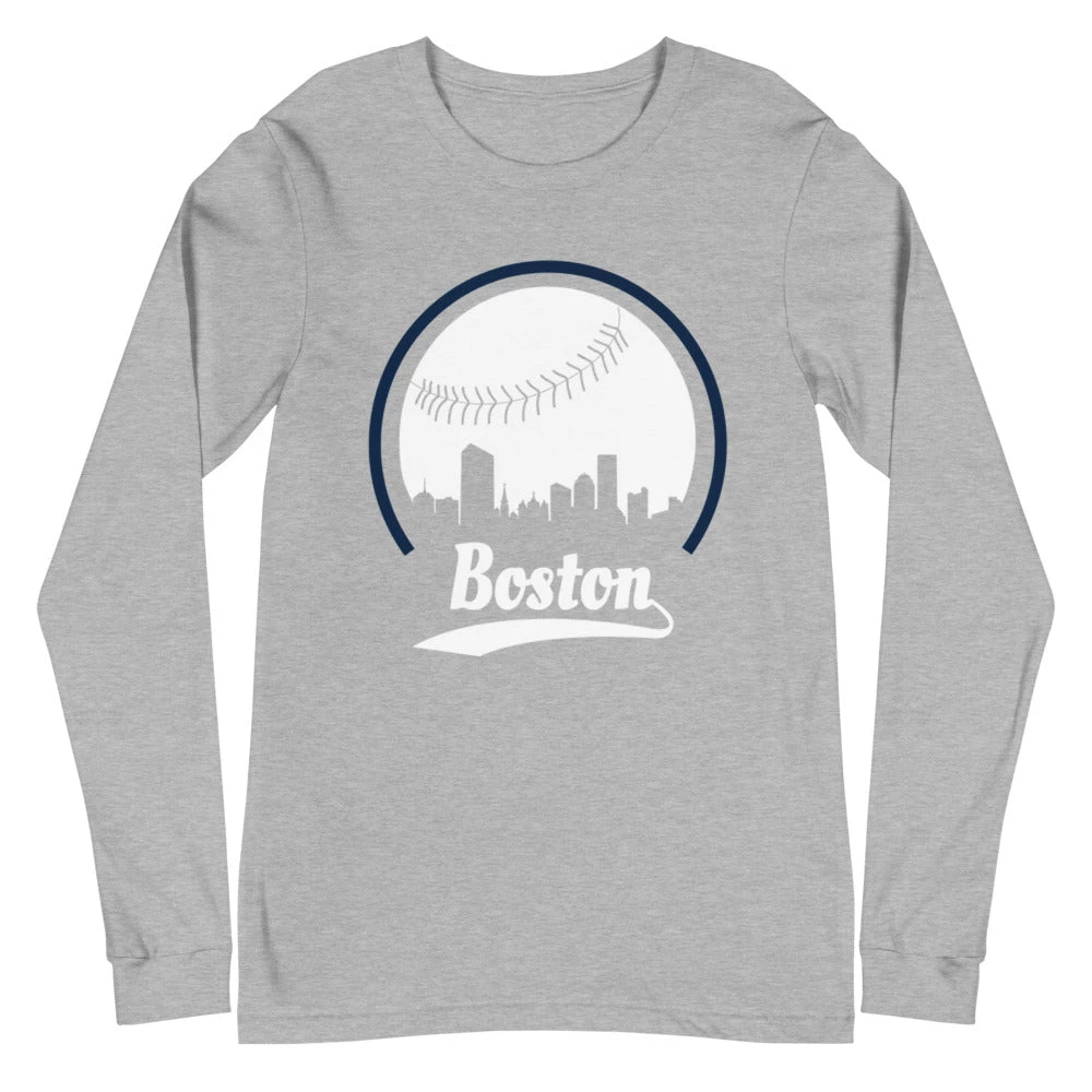 Fan Gear Nation Unisex Boston Red Sox Baseball Long Sleeve Tee Shirt 6 Fan Gear Nation Unisex Boston Red Sox Baseball Long Sleeve Tee Shirt