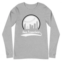 Fan Gear Nation Unisex San Francisco Giants Baseball Long Sleeve Tee Shirt
