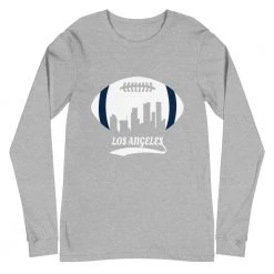 Fan Gear Nation Unisex Los Angeles Rams Football Premium Long Sleeve Tee Shirt 9 Fan Gear Nation Unisex Los Angeles Rams Football Premium Long Sleeve Tee Shirt