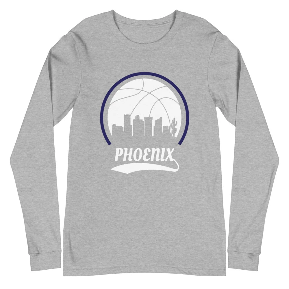 Fan Gear Nation Unisex Phoenix Suns Basketball Premium Long Sleeve Tee Shirt 5 Fan Gear Nation Unisex Phoenix Suns Basketball Premium Long Sleeve Tee Shirt