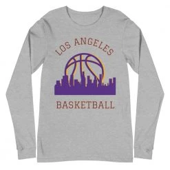 Fan Gear Nation Los Angeles Lakers Basketball Premium Long Sleeve Tee Shirt Unisex Cotton 11 Fan Gear Nation Los Angeles Lakers Basketball Premium Long Sleeve Tee Shirt Unisex Cotton