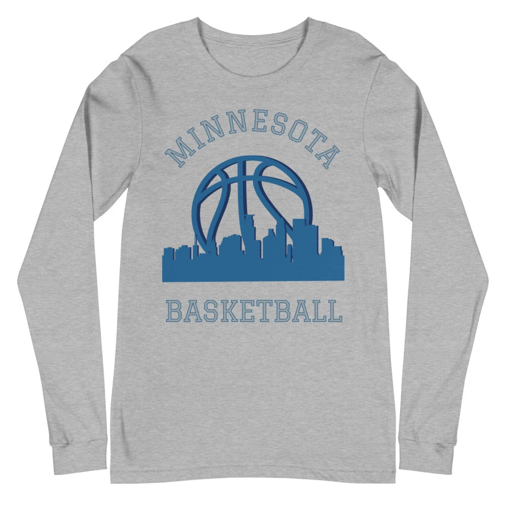 Fan Gear Nation Minnesota Timberwolves Basketball Premium Long Sleeve Tee Shirt Unisex Cotton 6 Fan Gear Nation Minnesota Timberwolves Basketball Premium Long Sleeve Tee Shirt Unisex Cotton