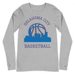 Fan Gear Nation Oklahoma City Thunder Basketball Premium Long Sleeve Tee Shirt Unisex Cotton 10 Fan Gear Nation Oklahoma City Thunder Basketball Premium Long Sleeve Tee Shirt Unisex Cotton