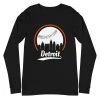 Fan Gear Nation Unisex Detroit Tigers Baseball Long Sleeve Tee Shirt