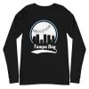 Fan Gear Nation Unisex Tampa Bay Rays Baseball Long Sleeve Tee Shirt