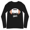 Fan Gear Nation Unisex Chicago Bears Football Premium Long Sleeve Tee Shirt