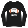 Fan Gear Nation Unisex Cincinnati Bengals Football Premium Long Sleeve Tee Shirt