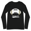 Fan Gear Nation Unisex New Orleans Saints Football Premium Long Sleeve Tee Shirt