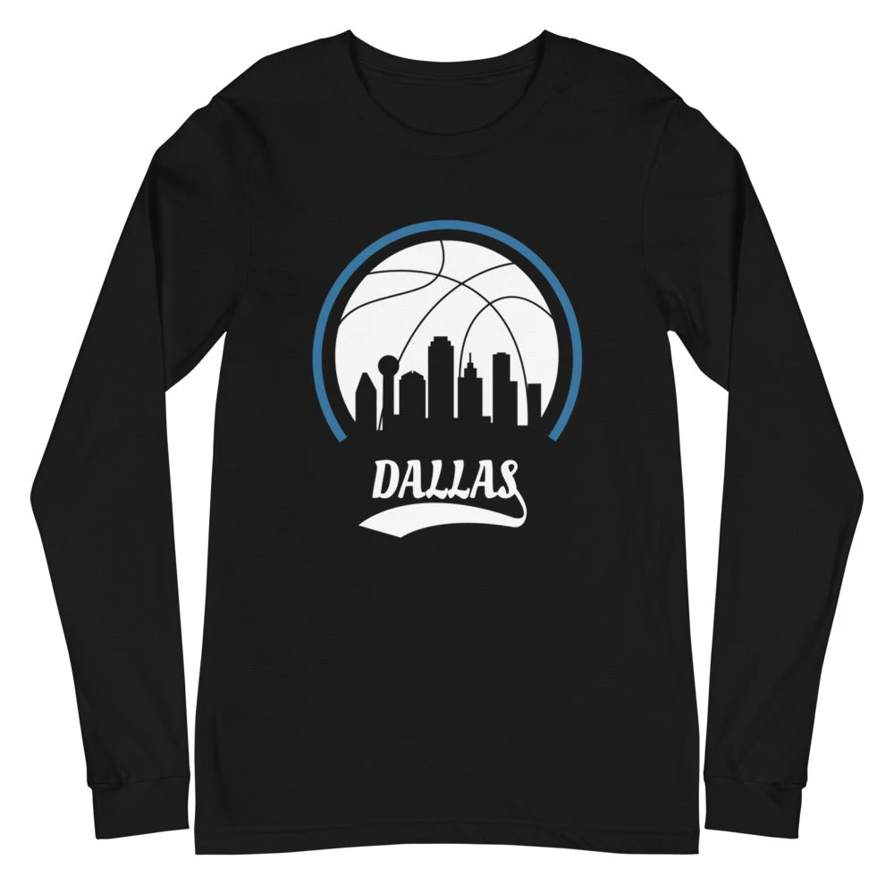 Fan Gear Nation Unisex Dallas Mavericks Basketball Premium Long Sleeve Tee Shirt 4 Fan Gear Nation Unisex Dallas Mavericks Basketball Premium Long Sleeve Tee Shirt
