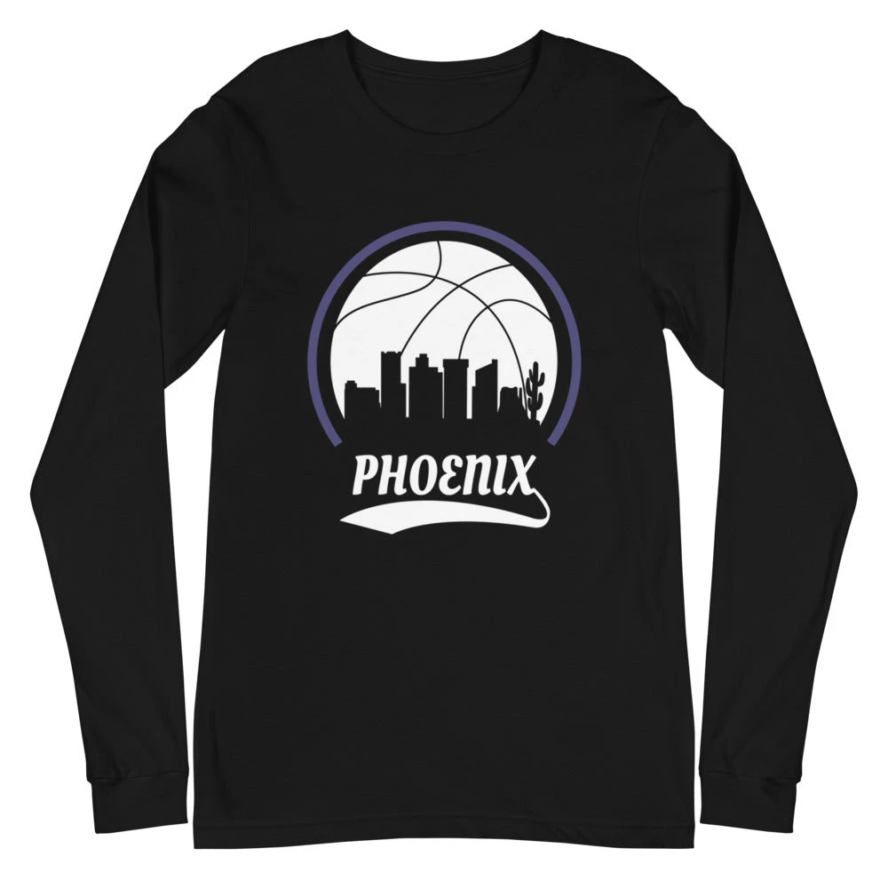 Fan Gear Nation Unisex Phoenix Suns Basketball Premium Long Sleeve Tee Shirt 4 Fan Gear Nation Unisex Phoenix Suns Basketball Premium Long Sleeve Tee Shirt