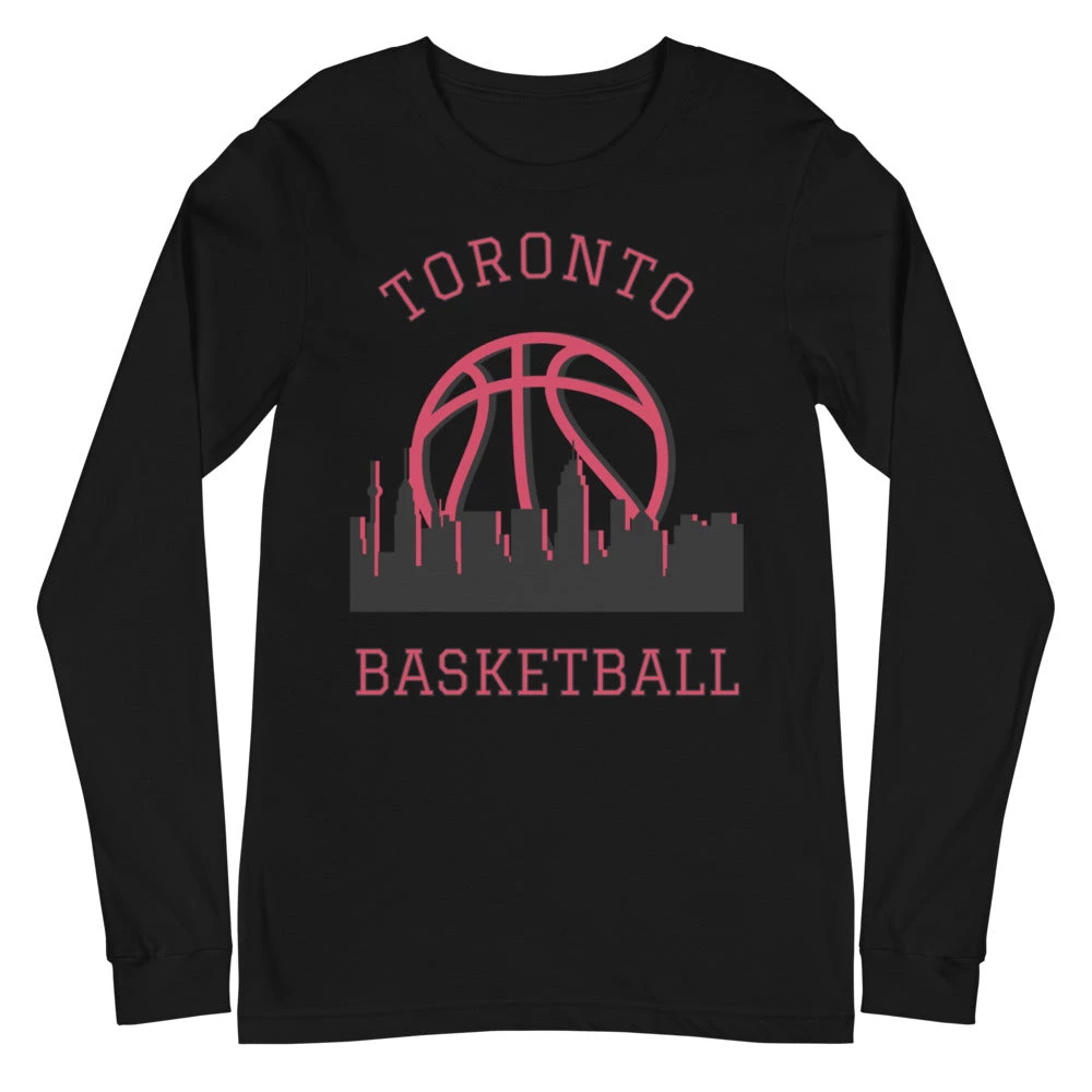 Fan Gear Nation Toronto Raptors Basketball Premium Long Sleeve Tee Shirt Unisex Cotton 4 Fan Gear Nation Toronto Raptors Basketball Premium Long Sleeve Tee Shirt Unisex Cotton