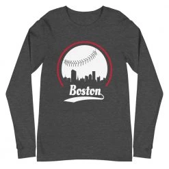 Fan Gear Nation Unisex Boston Red Sox Baseball Long Sleeve Tee Shirt 9 Fan Gear Nation Unisex Boston Red Sox Baseball Long Sleeve Tee Shirt