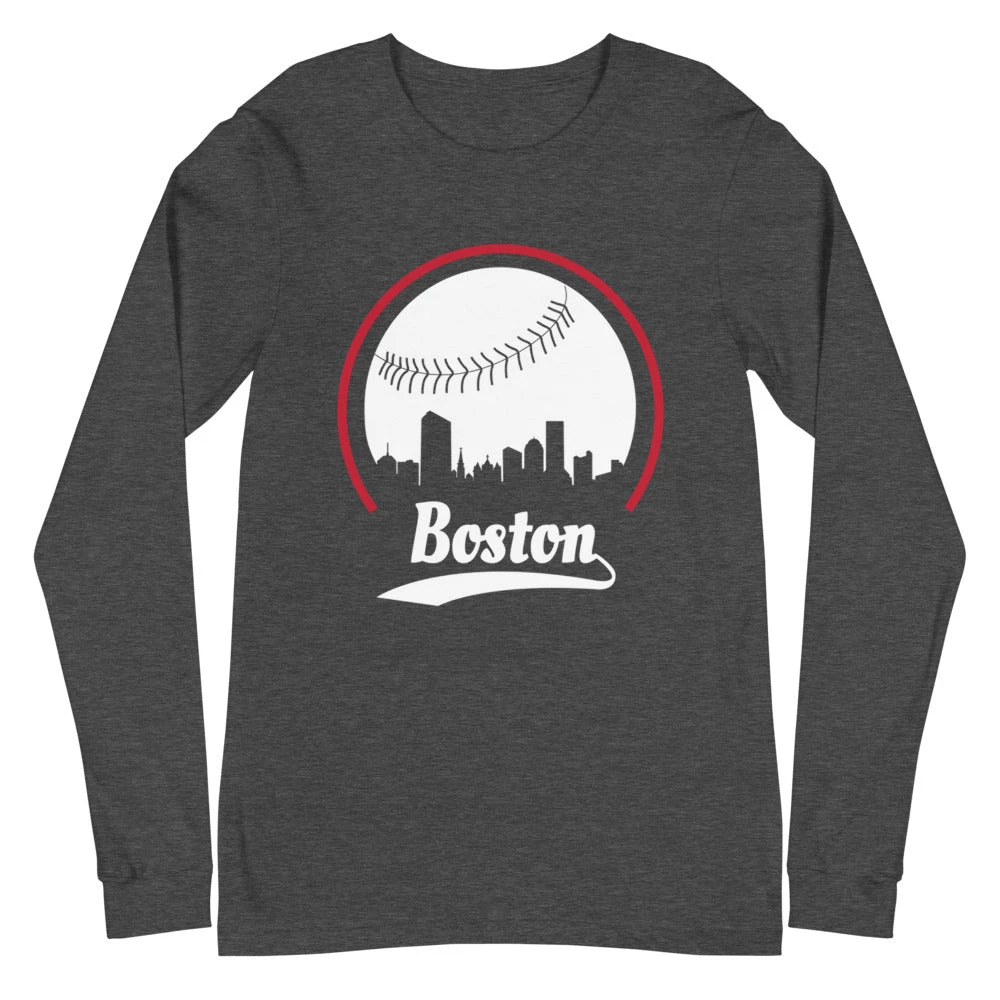 Fan Gear Nation Unisex Boston Red Sox Baseball Long Sleeve Tee Shirt 5 Fan Gear Nation Unisex Boston Red Sox Baseball Long Sleeve Tee Shirt