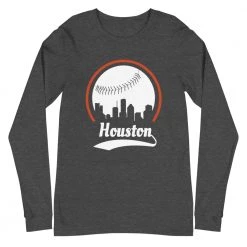 Fan Gear Nation Unisex Houston Astros Baseball Long Sleeve Tee Shirt 8 Fan Gear Nation Unisex Houston Astros Baseball Long Sleeve Tee Shirt