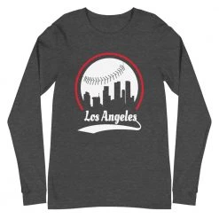 Fan Gear Nation Unisex Los Angeles Dodgers Baseball Long Sleeve Tee Shirt 8 Fan Gear Nation Unisex Los Angeles Dodgers Baseball Long Sleeve Tee Shirt