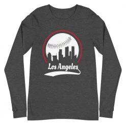 Fan Gear Nation Unisex Los Angeles Angels Baseball Long Sleeve Tee Shirt 8 Fan Gear Nation Unisex Los Angeles Angels Baseball Long Sleeve Tee Shirt