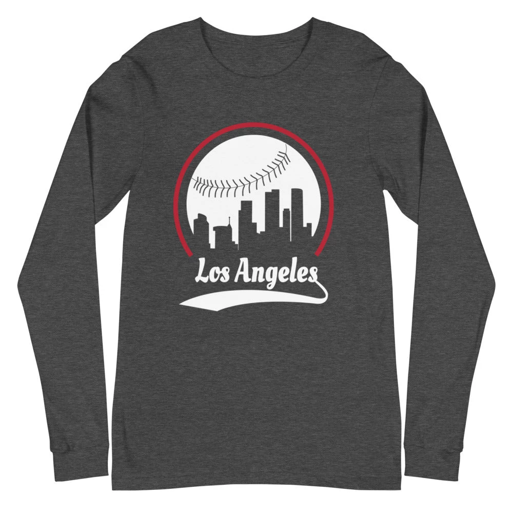 Fan Gear Nation Unisex Los Angeles Angels Baseball Long Sleeve Tee Shirt 5 Fan Gear Nation Unisex Los Angeles Angels Baseball Long Sleeve Tee Shirt