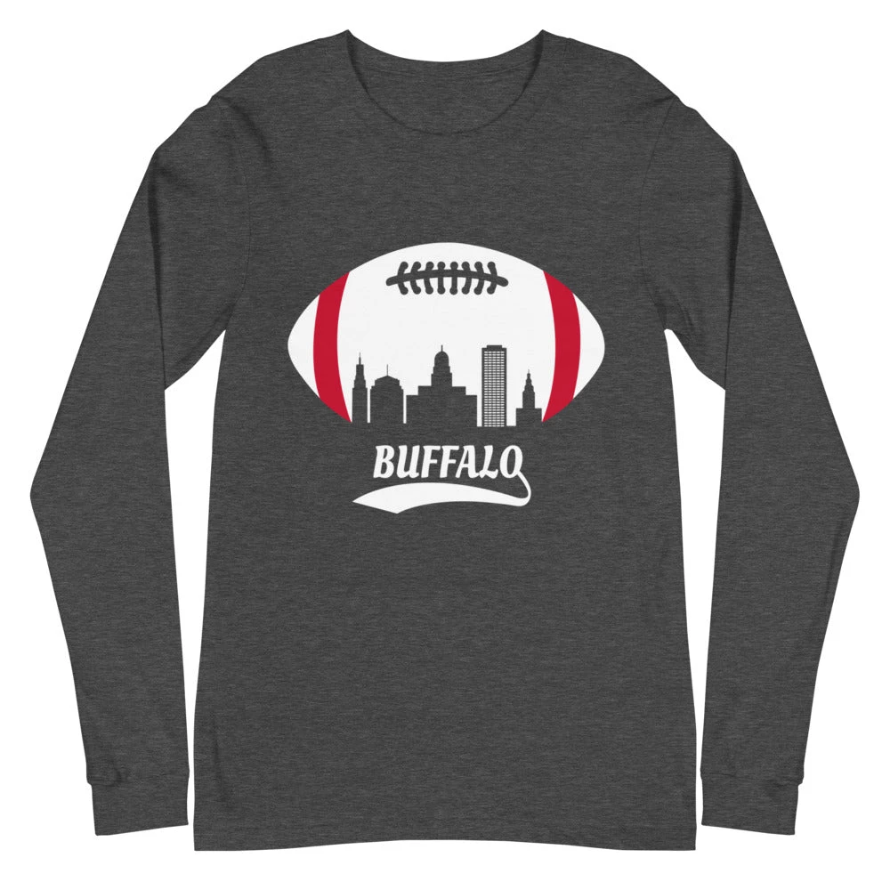 Fan Gear Nation Unisex Buffalo Bills Football Premium Long Sleeve Tee Shirt 5 Fan Gear Nation Unisex Buffalo Bills Football Premium Long Sleeve Tee Shirt