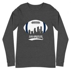 Fan Gear Nation Unisex Los Angeles Rams Football Premium Long Sleeve Tee Shirt 8 Fan Gear Nation Unisex Los Angeles Rams Football Premium Long Sleeve Tee Shirt