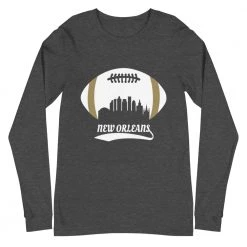 Fan Gear Nation Unisex New Orleans Saints Football Premium Long Sleeve Tee Shirt 8 Fan Gear Nation Unisex New Orleans Saints Football Premium Long Sleeve Tee Shirt