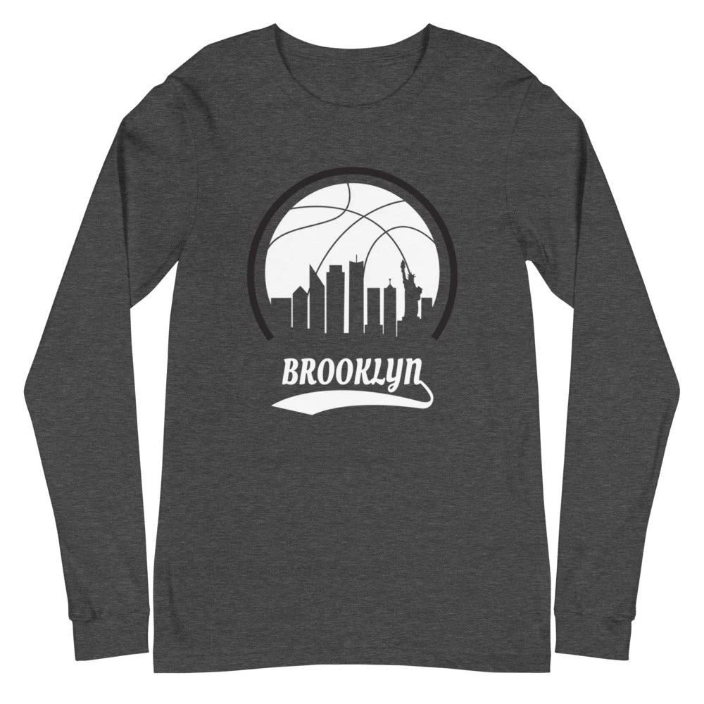 Fan Gear Nation Unisex Brooklyn Nets Basketball Premium Long Sleeve Tee Shirt 5 Fan Gear Nation Unisex Brooklyn Nets Basketball Premium Long Sleeve Tee Shirt