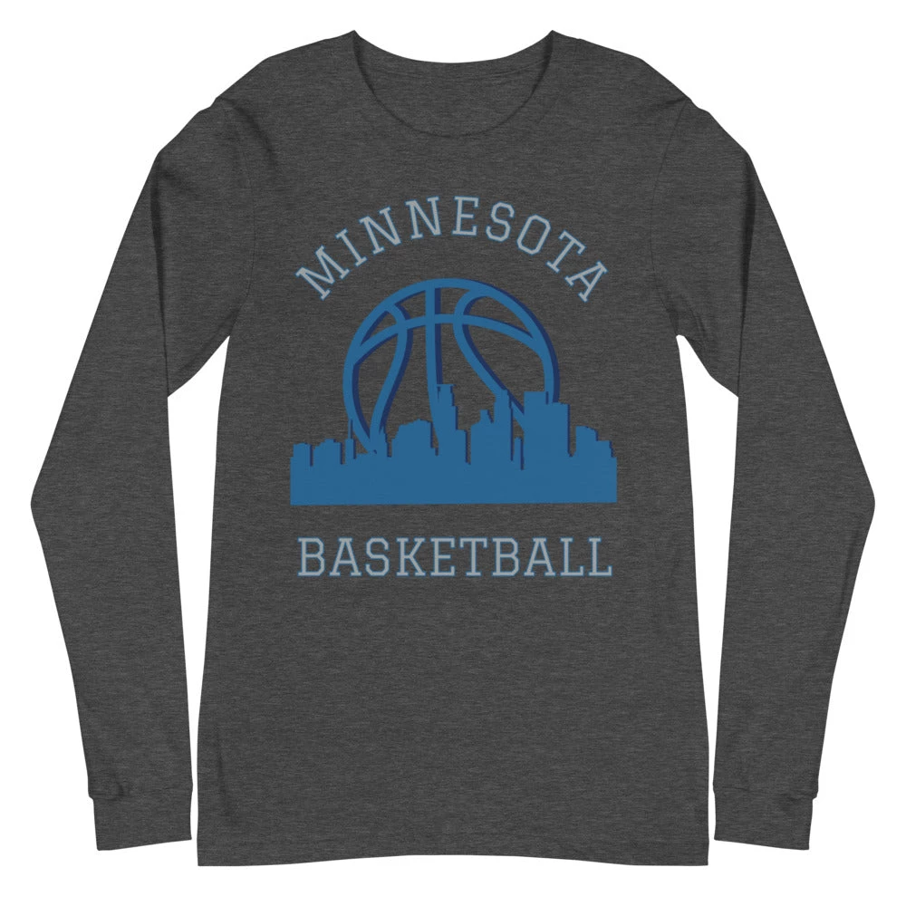 Fan Gear Nation Minnesota Timberwolves Basketball Premium Long Sleeve Tee Shirt Unisex Cotton 5 Fan Gear Nation Minnesota Timberwolves Basketball Premium Long Sleeve Tee Shirt Unisex Cotton